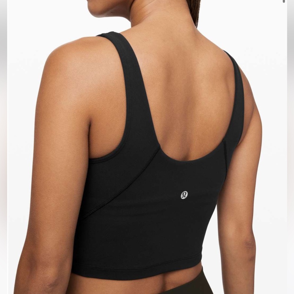 lululemon athletica Black Crop Top